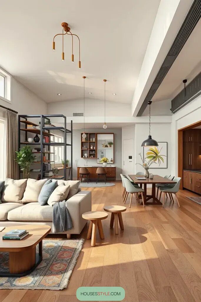 Connecting the Living Room to Other Spaces