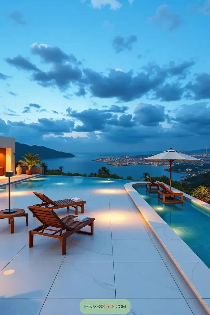 Marble-Accented Luxury Infinity Pools - photo 2