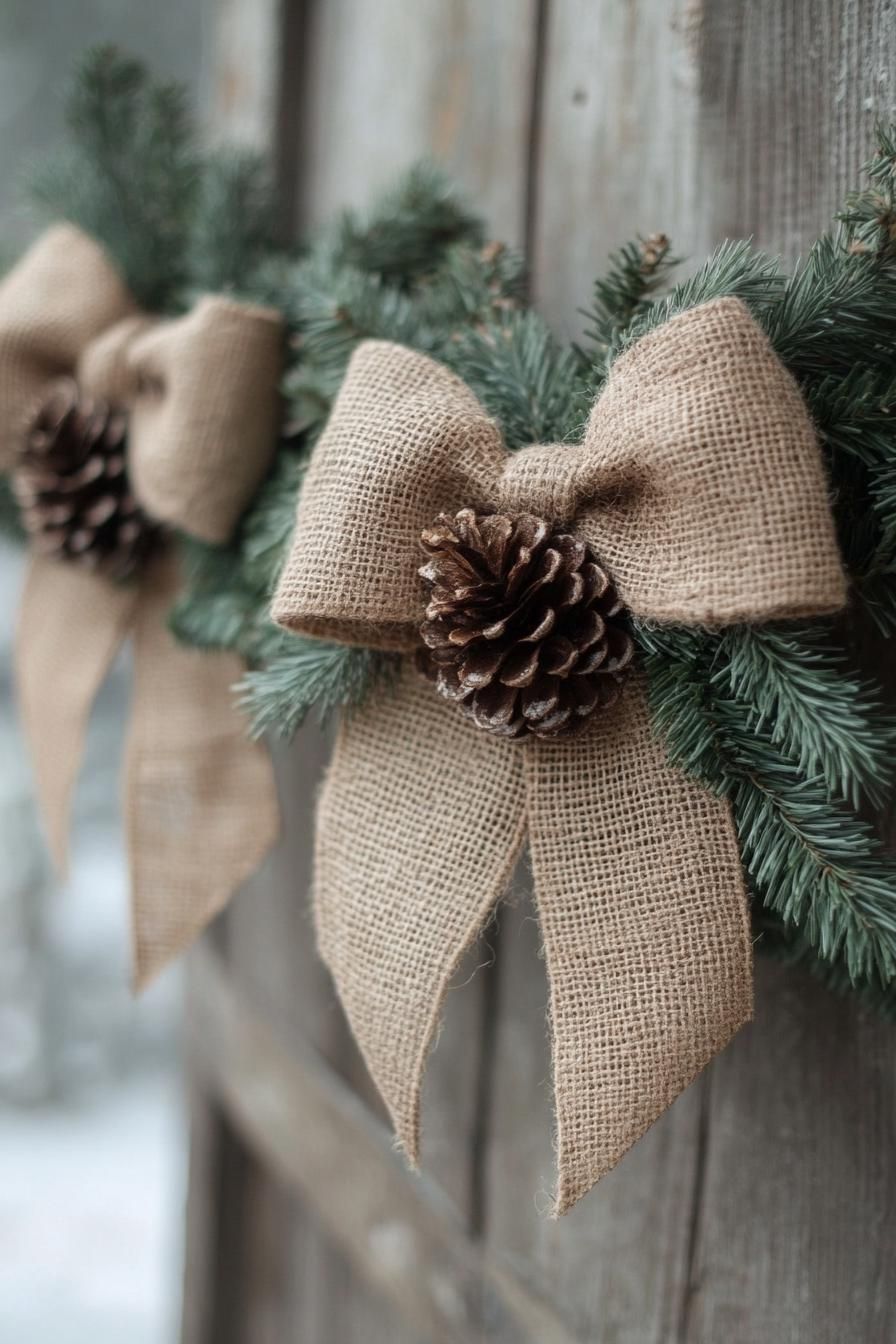 15. Jute Details for Holiday Styling