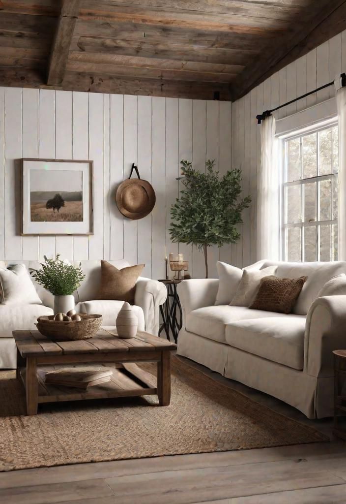 1. Shiplap Walls for a Modern Farmhouse Look