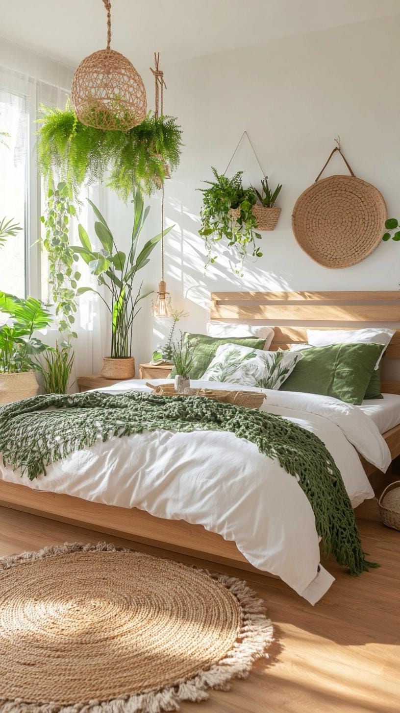 19. Hanging Plants for a Jungle Feel