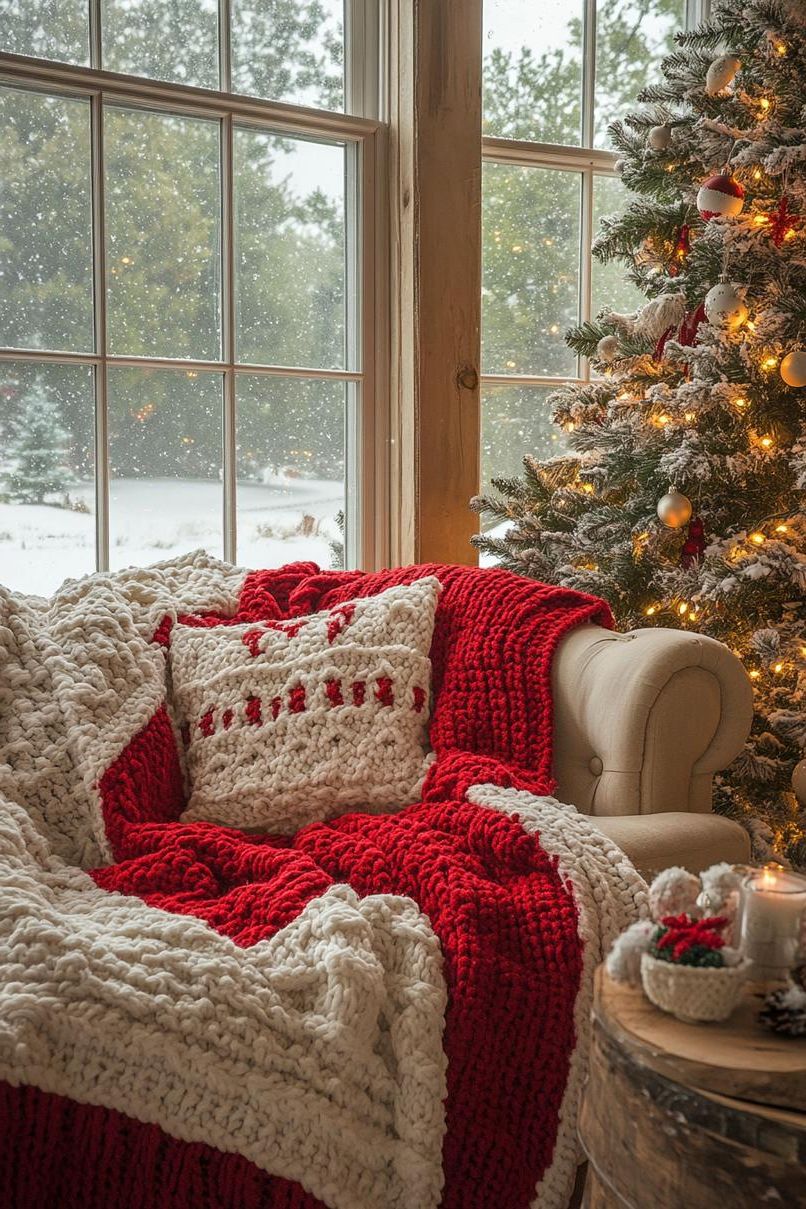 5. Cozy Christmas Throw Blankets