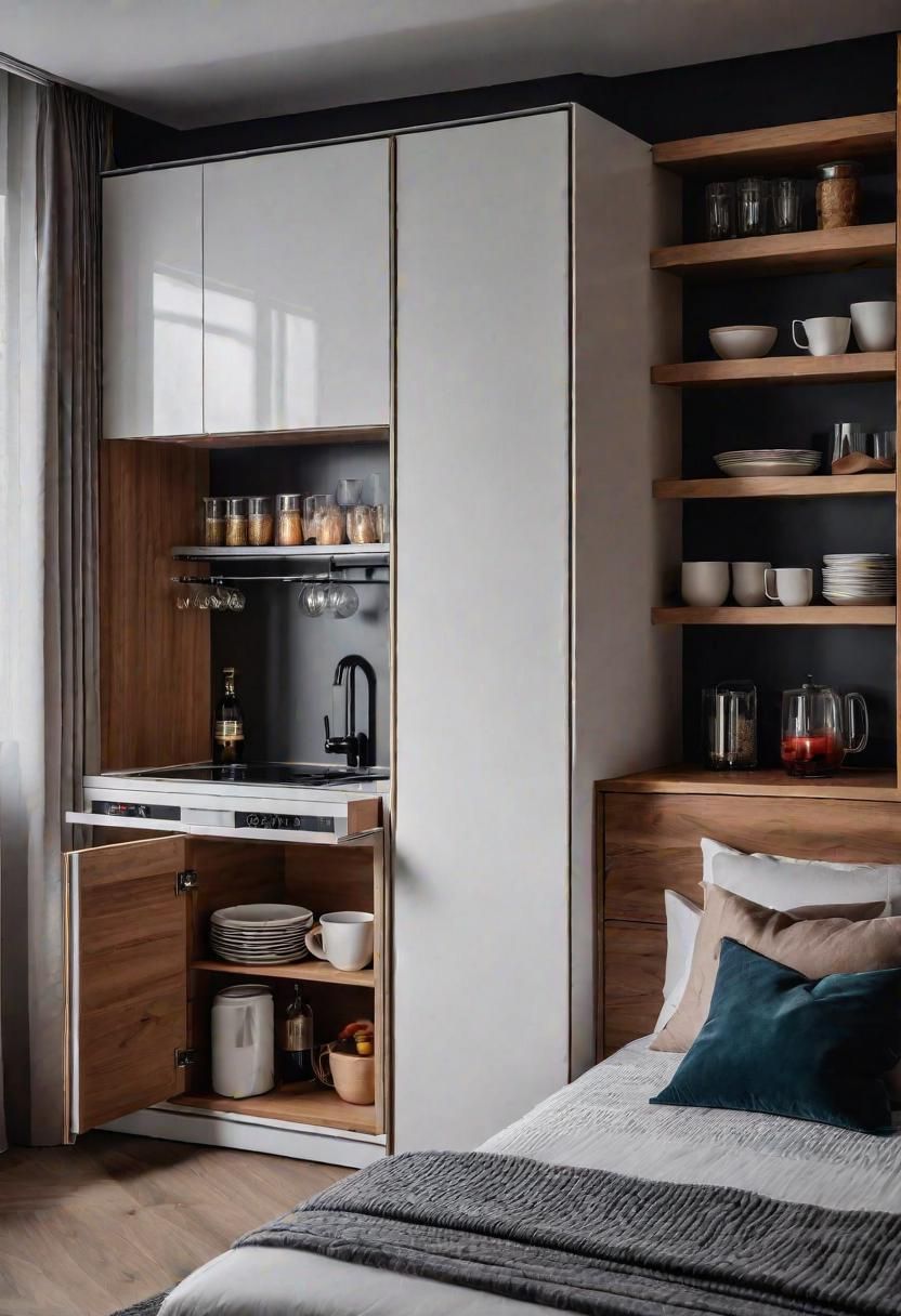 34. Closet Kitchenettes for Small Spaces