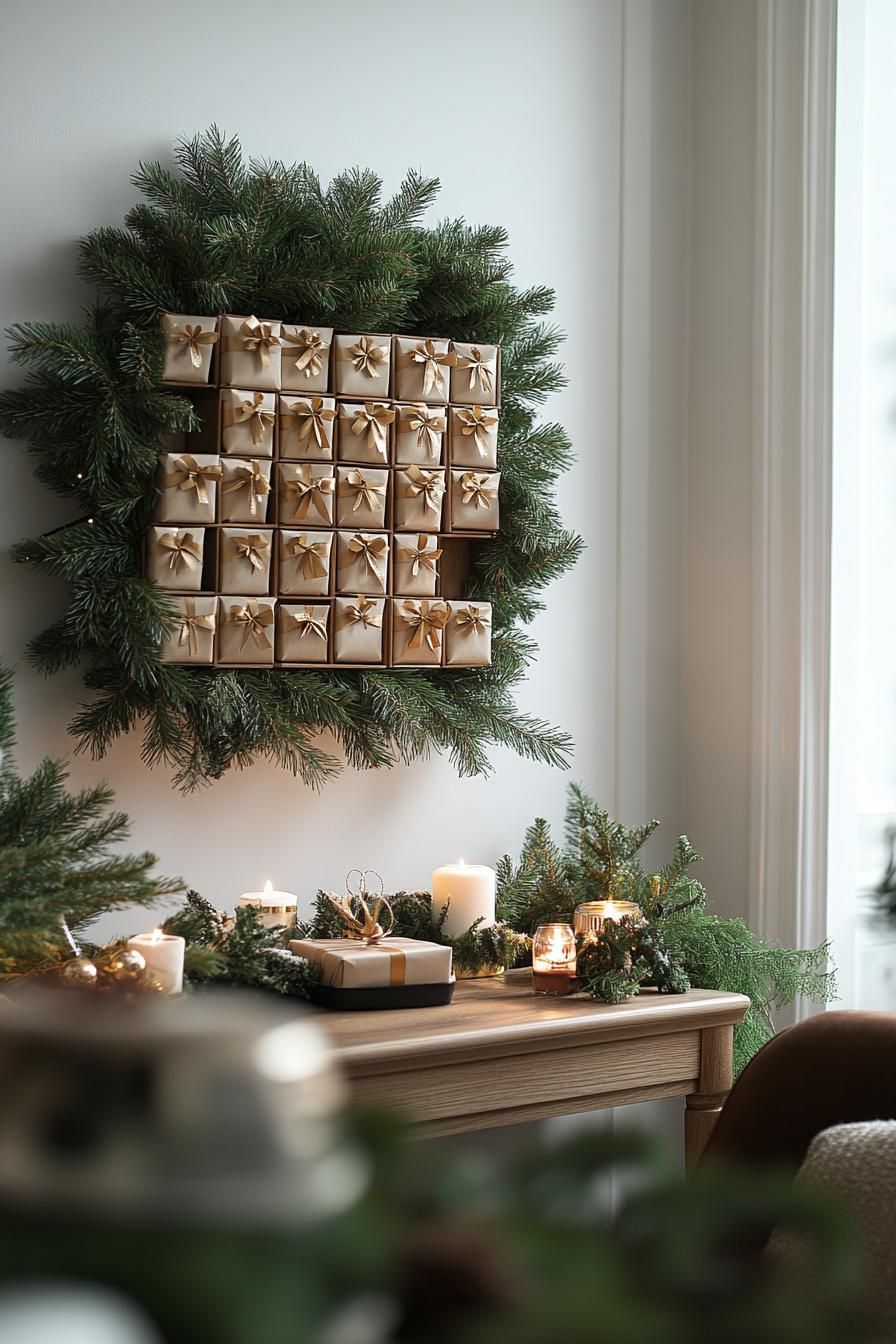 6. Compact Advent Calendars for Apartments