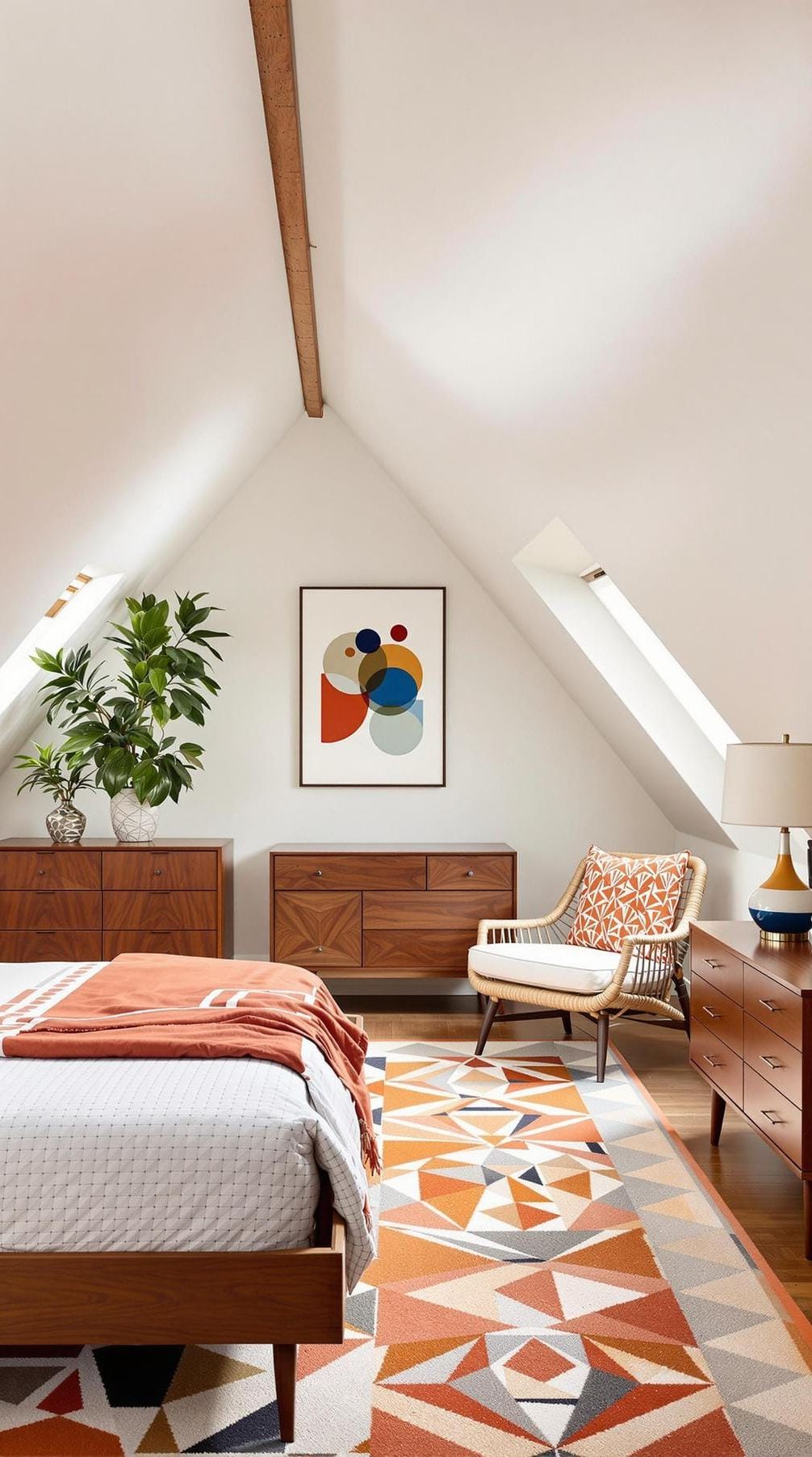 6. Mid-Century Modern Vibes
