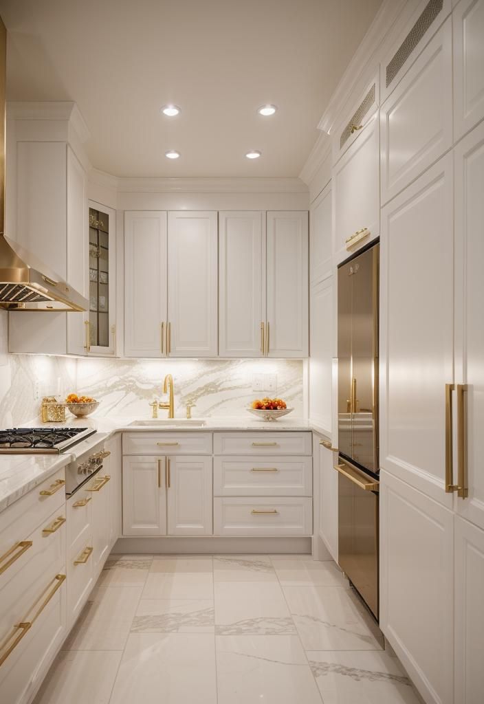 3. Elegant White Kitchen Ideas