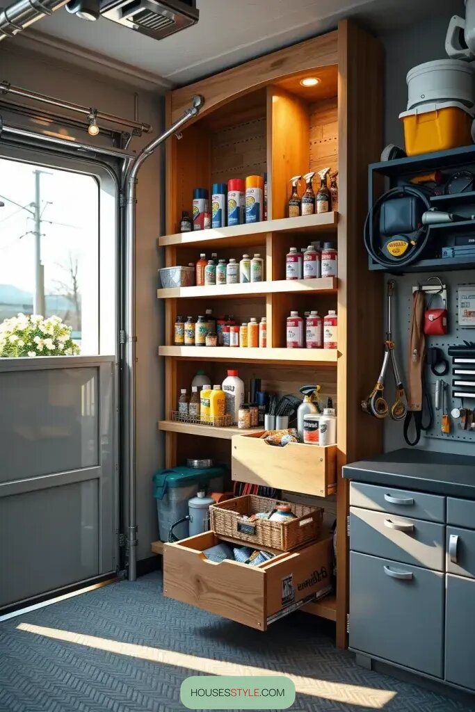 Sort Small Items with Vertical Sliding Drawers