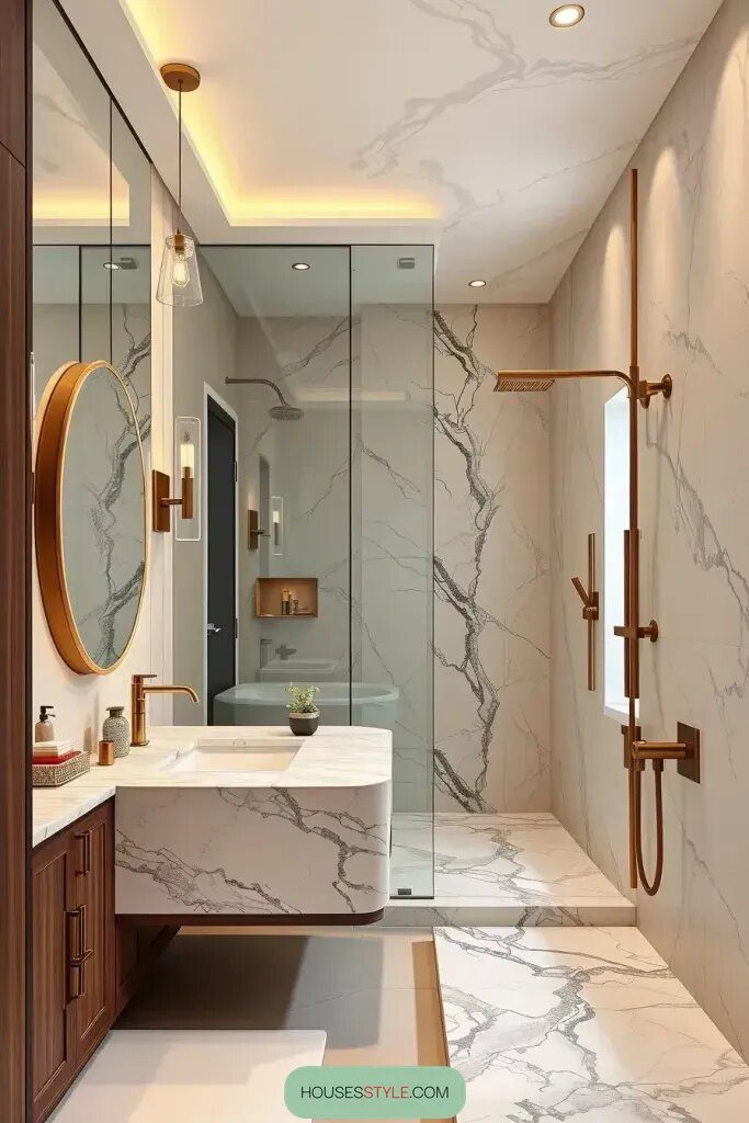 21. Gold Fixtures for an Elegant Finish - photo 2