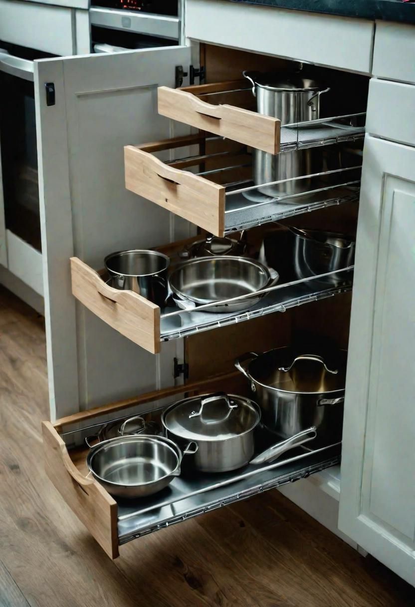 17. Cabinet Door Organizers That Save Space