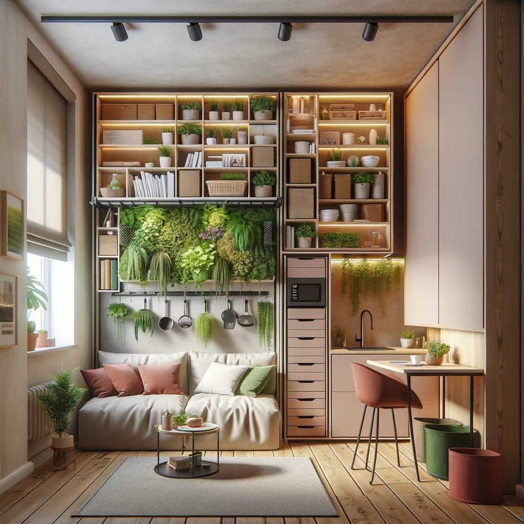 15. Vertical Storage Solutions That Still Look Stylish