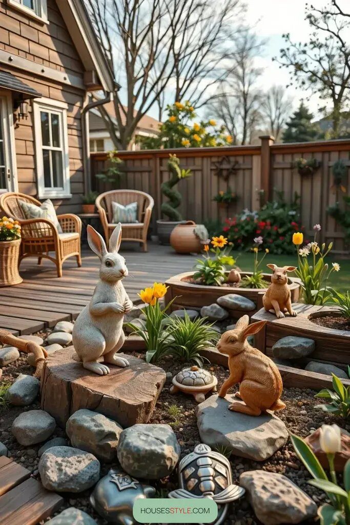 Animal Statues That Blend Into Nature - photo 2