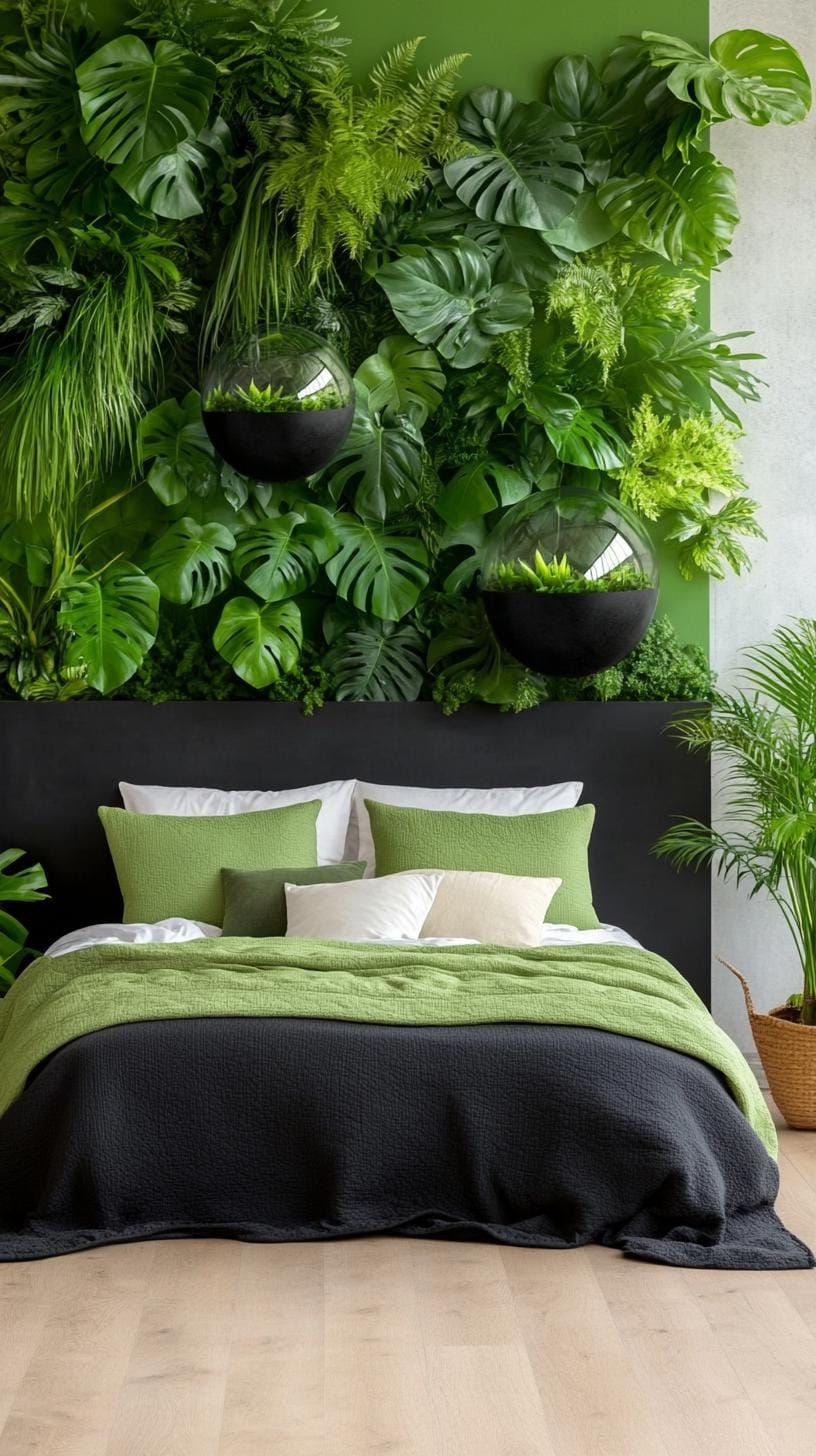 8. Bold Botanical Bedroom Décor Ideas - photo 2