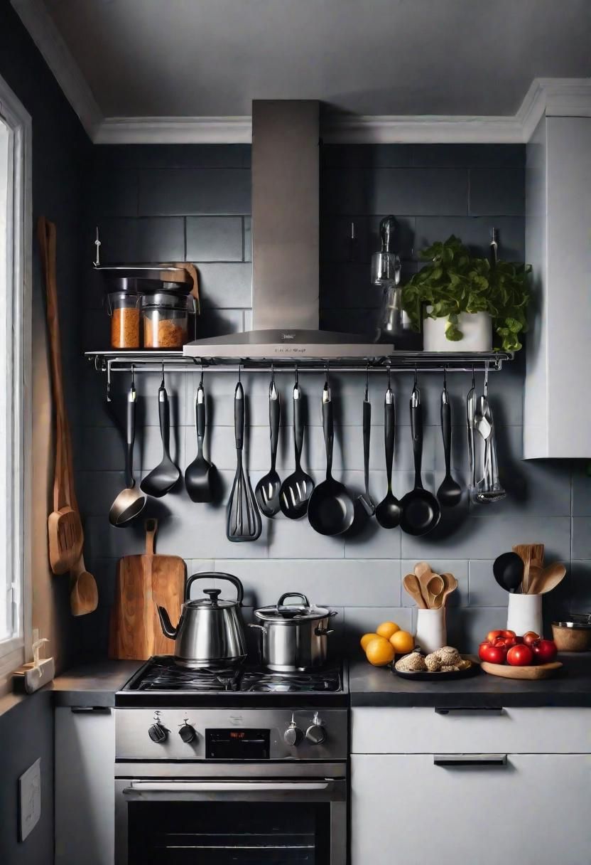 33. A Rail and Hook Organization System