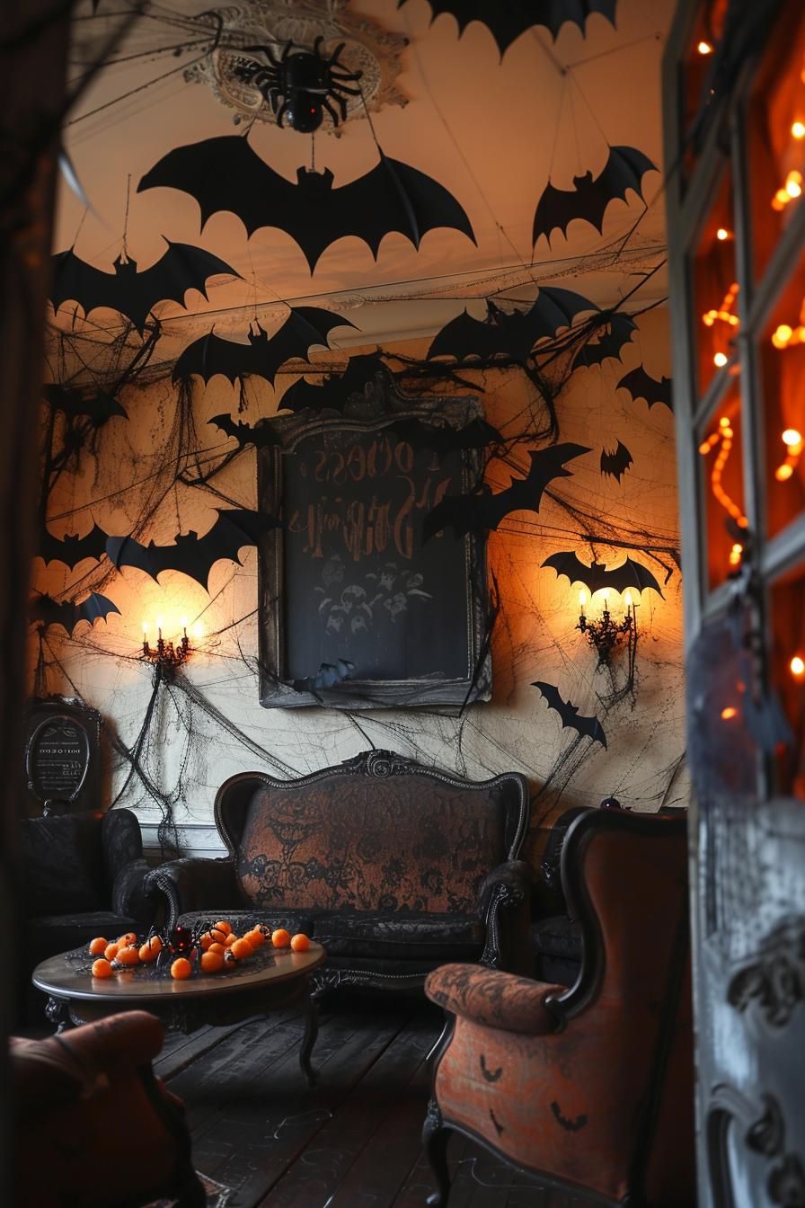 13. Fluttering Bat Decor Mobile - photo 2