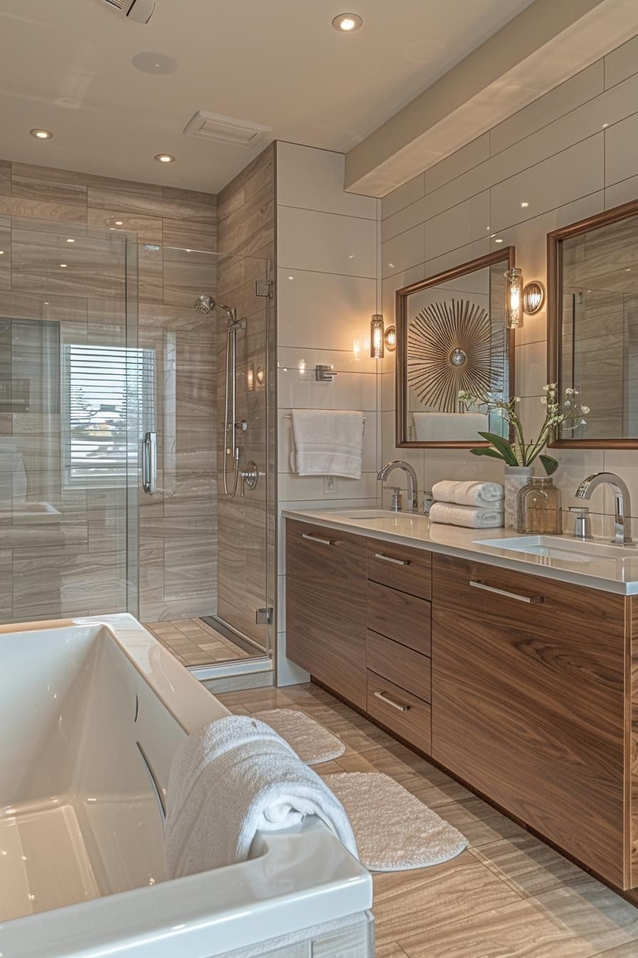 3. Sleek Minimalist Bathroom Style