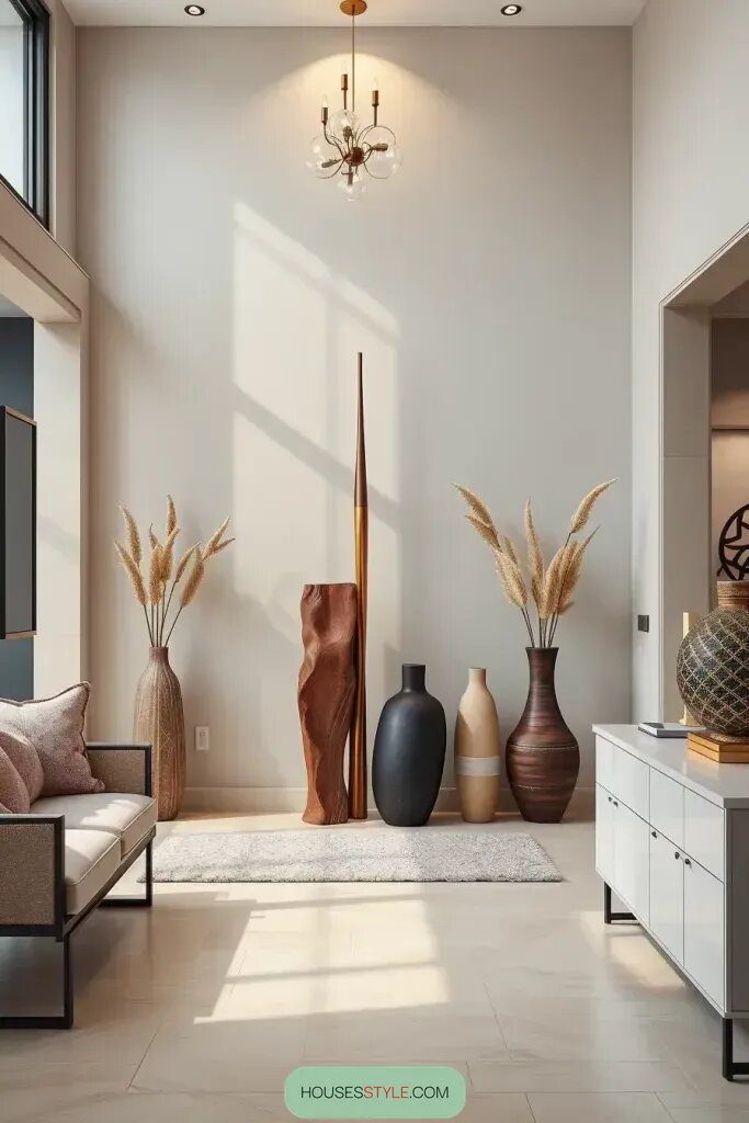 Sculptural Decor for an Interesting Entry Corner - photo 2