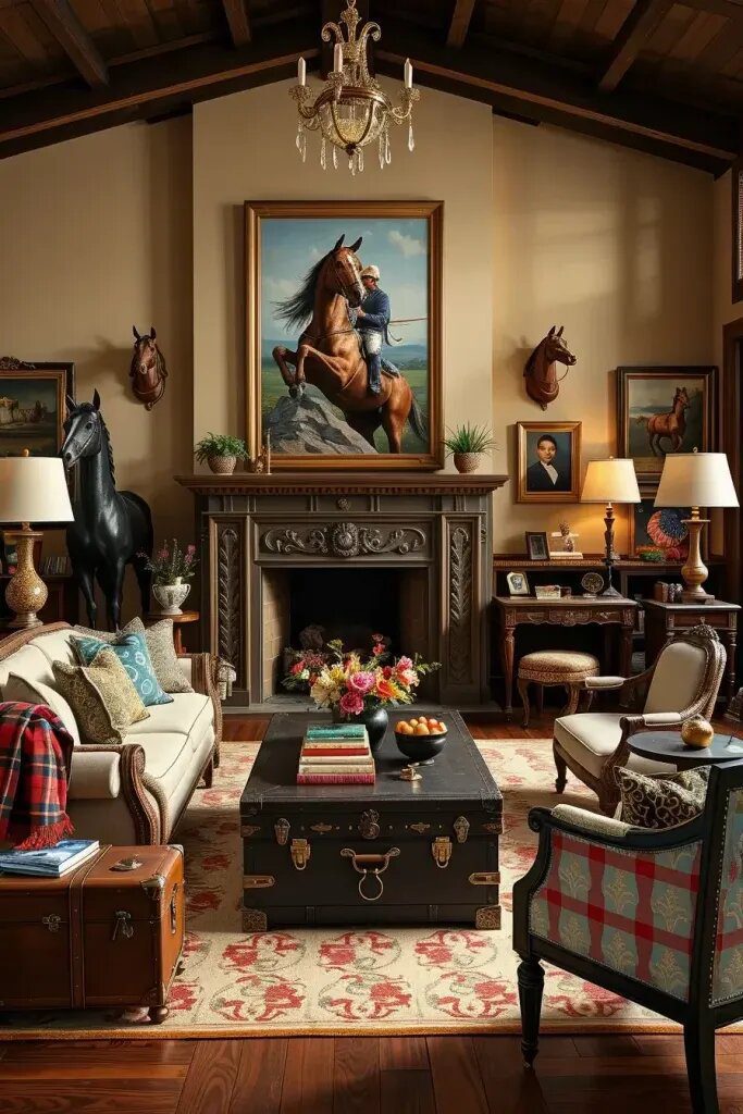 Decorating with Horse Imagery and Riding Accents