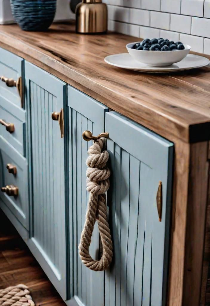 30. Rope Knot Decor for Coastal Style