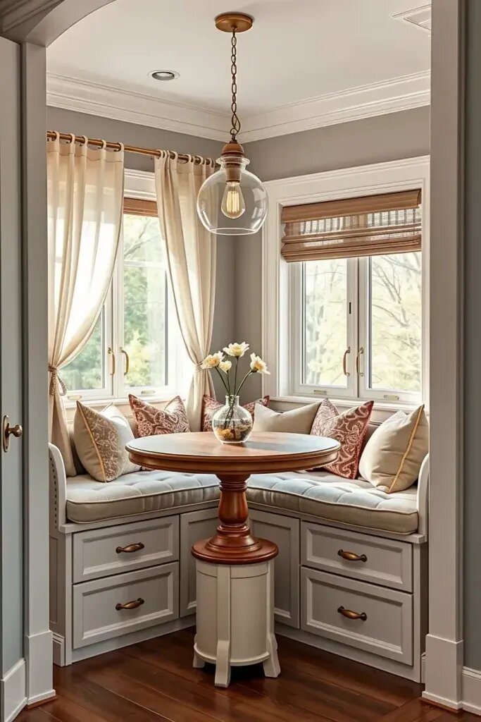 Window Seats With Hidden Storage