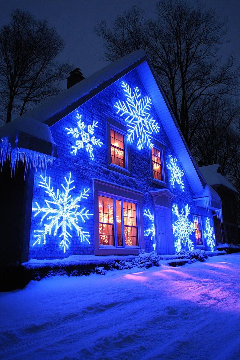2. Snowflake Lights for Roof and Windows - photo 3