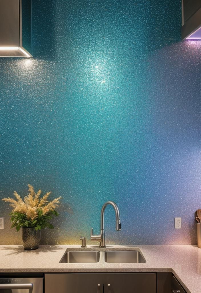 16. Holographic Backsplash Tile Trends