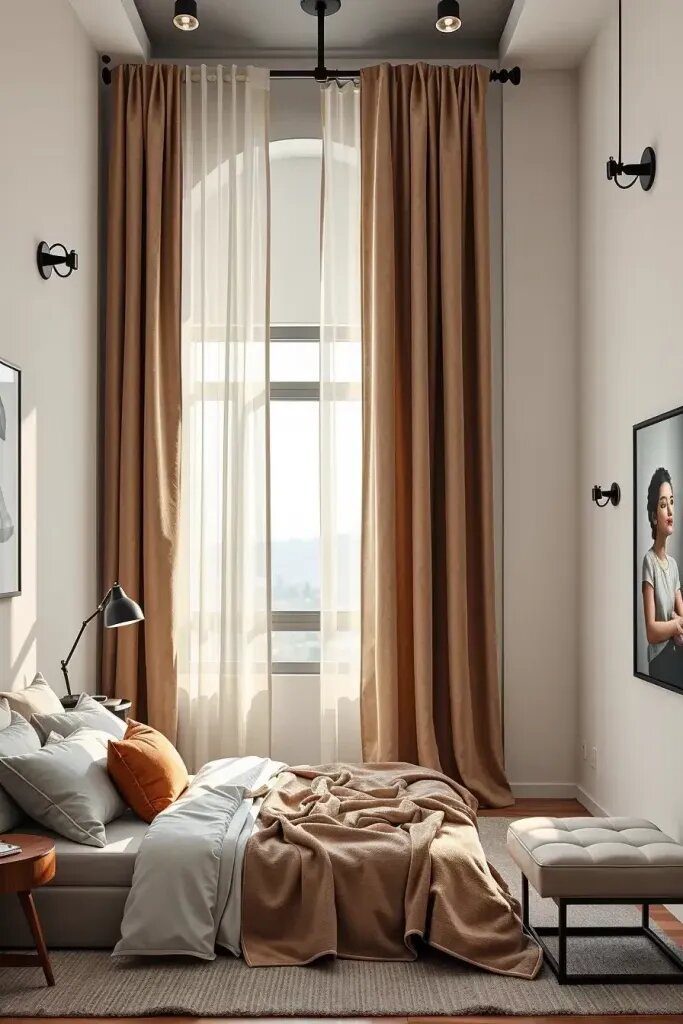 Elevate Your Style with Luxurious Textured Drapes