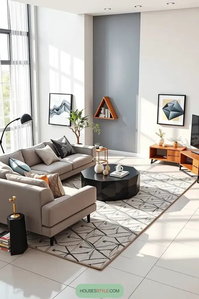 Geometric Patterns Hidden in Everyday Furniture