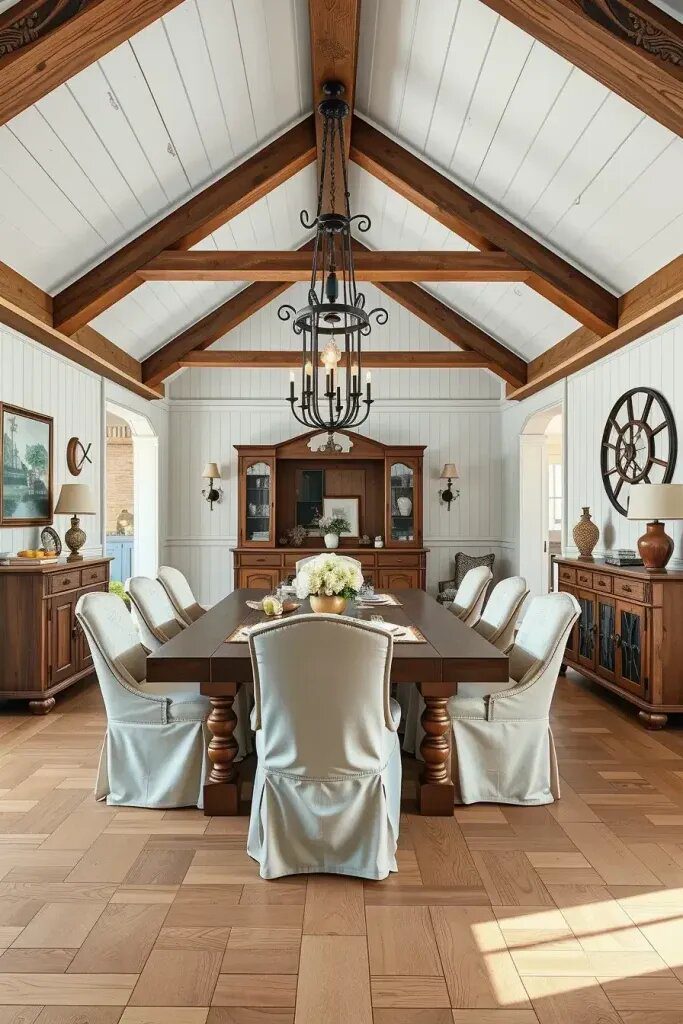 Farmhouse Elegance for Large Dining Areas - photo 2