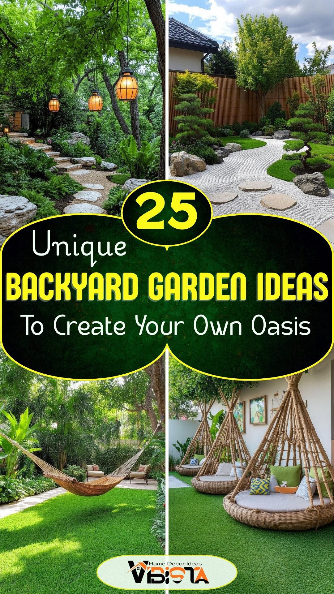 25 Unique Backyard Garden Ideas to Create Your Own Oasis