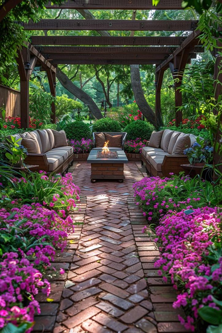 13. Brick Pathway Leading to a Patio - photo 3