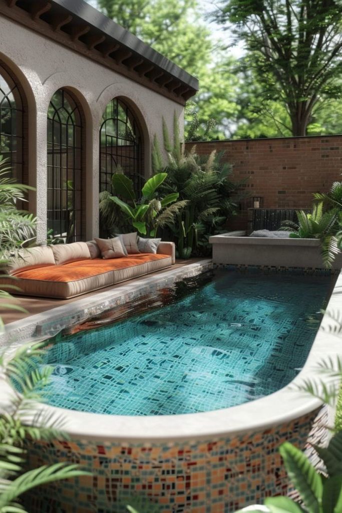 11. Moroccan-Inspired Pool Decor - photo 4