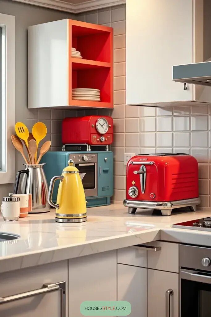 Coordinating Colors for Small Appliances and Gadgets