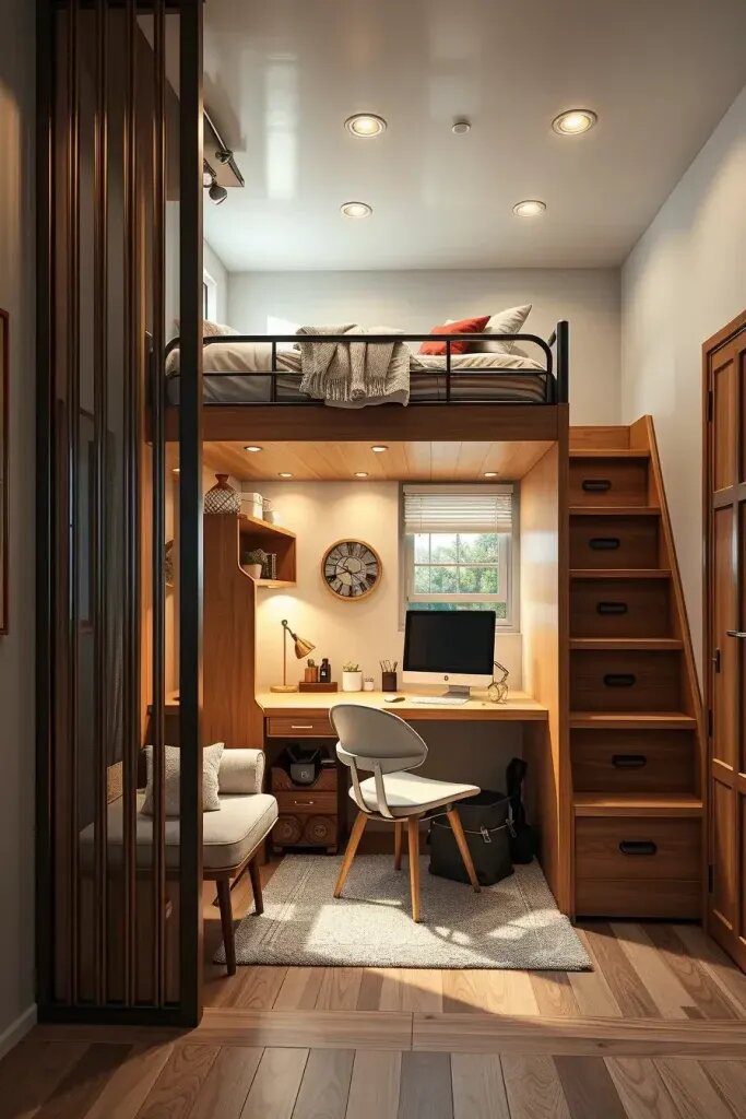 Loft Beds: Sleep High, Live Low
