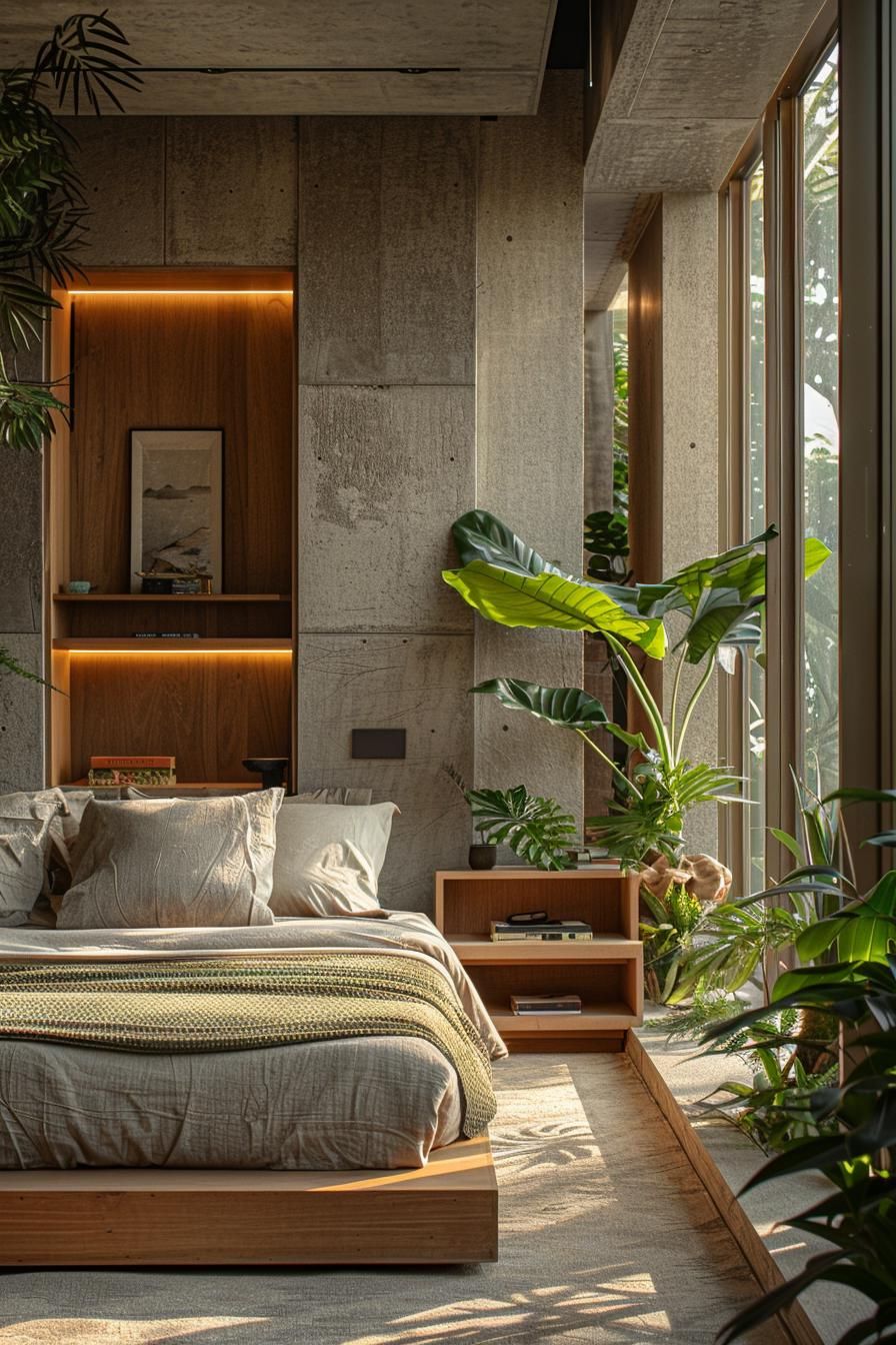 9. Natural Serenity: Earthy Modern Retreat - photo 4