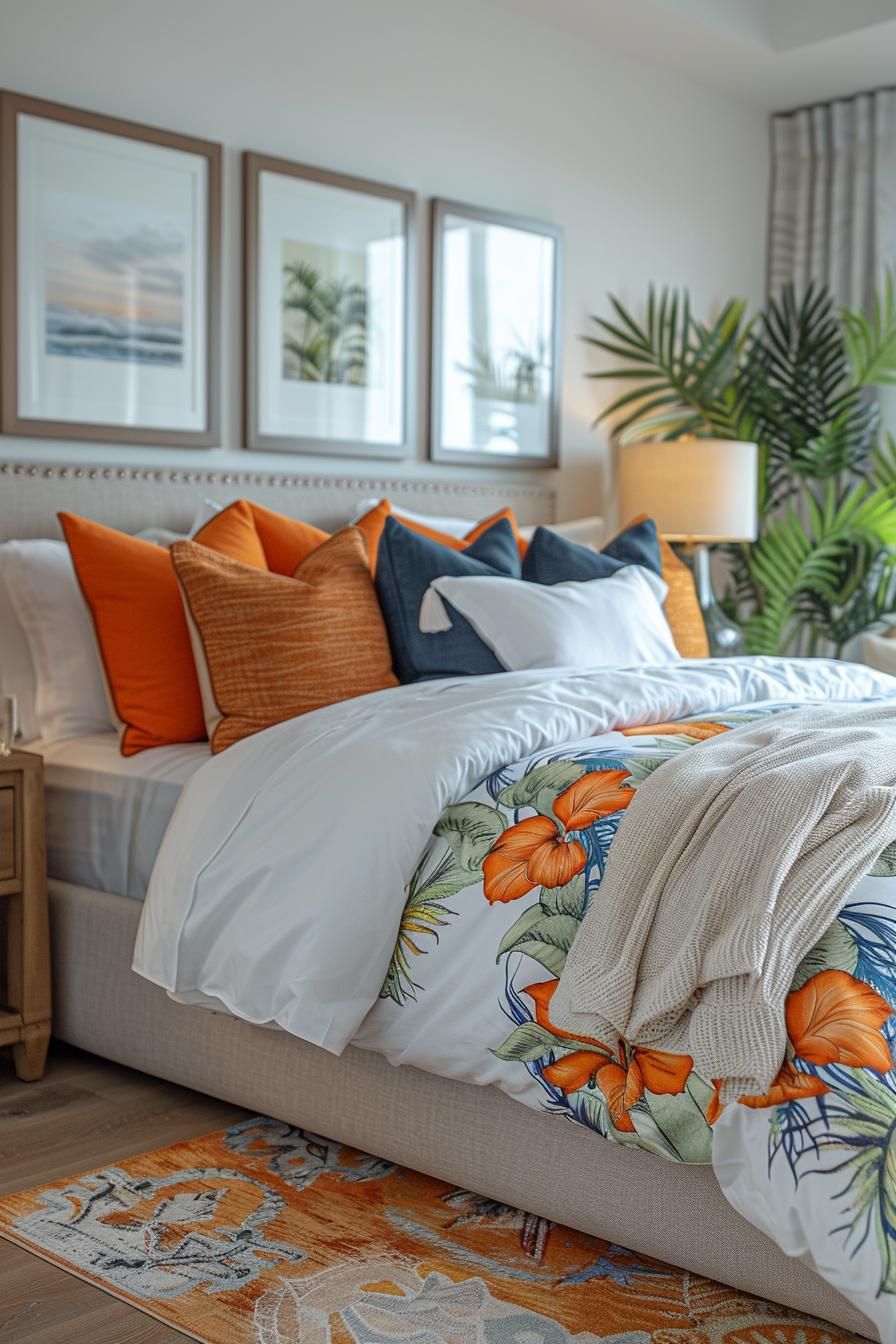 9. Nature-Inspired Wall Art for Coastal Bedrooms - photo 3