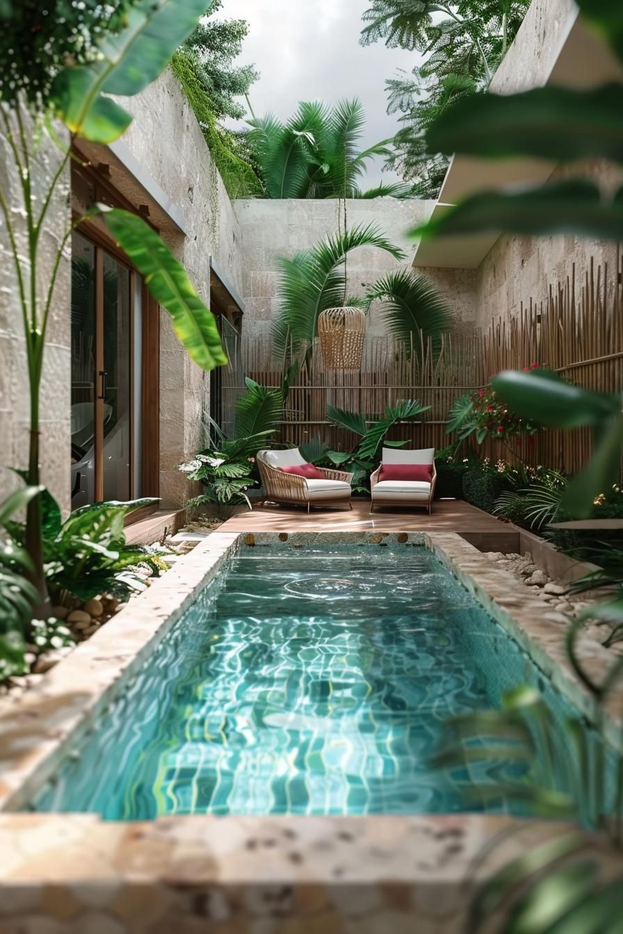 1. Green Oasis Retreat with Waterfall - photo 3