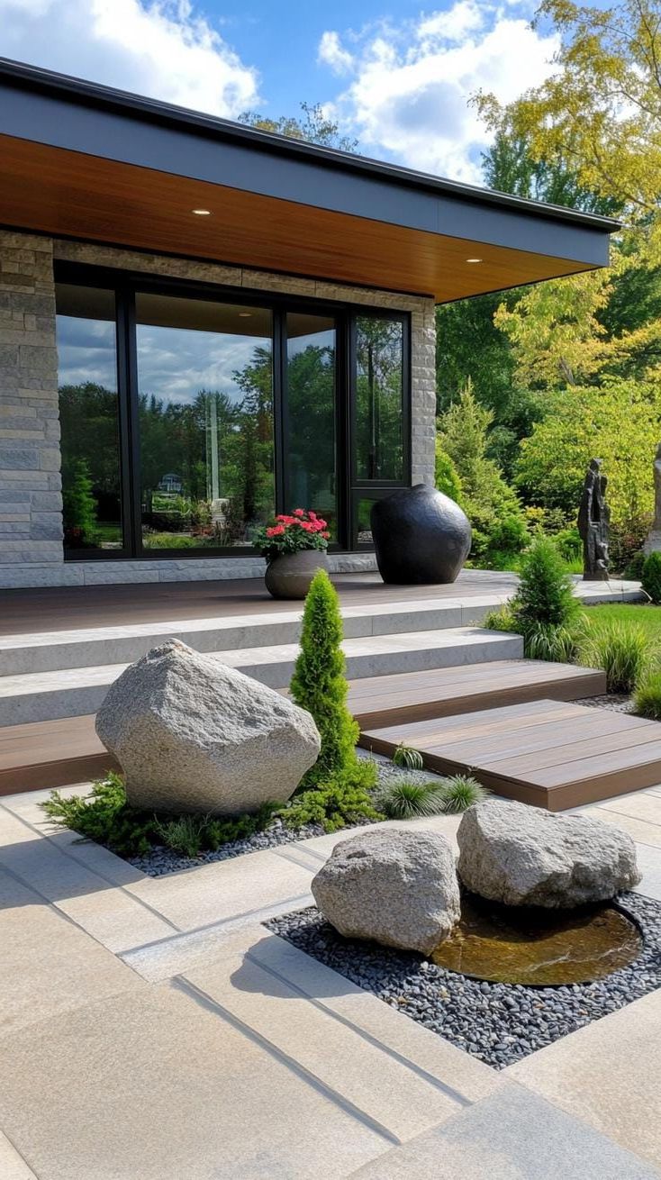 14. Zen Style With a Stone Garden - photo 2