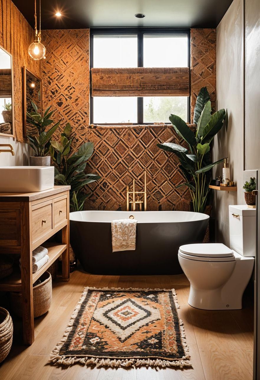 13. Boho Luxe Bathroom Style - photo 4