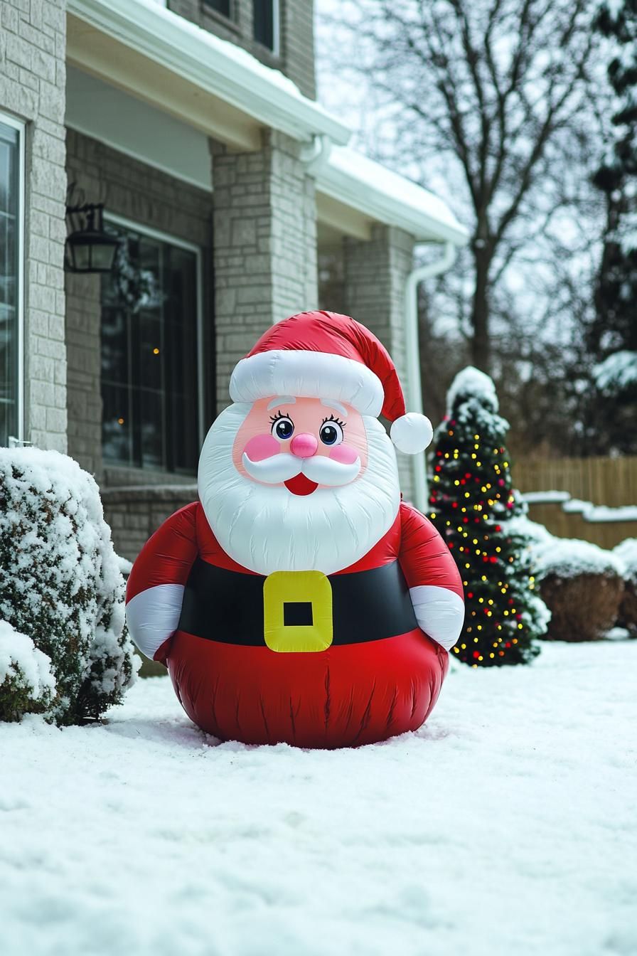 14. Inflatable Christmas Decor for Yards - photo 3
