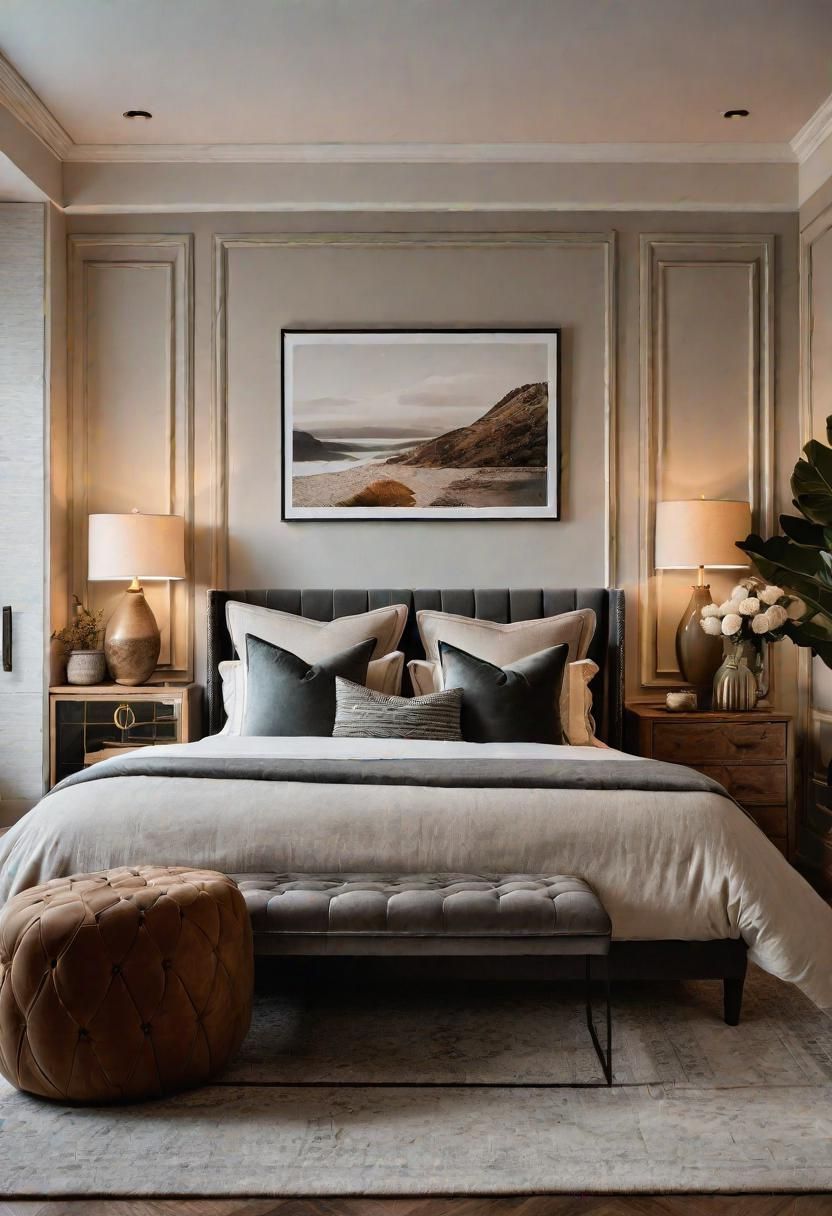 30. Mixing Elegant Eclectic Bedroom Styles