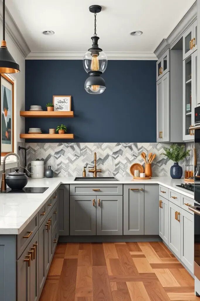 Adding Gray Accent Walls to Your Kitchen - photo 2
