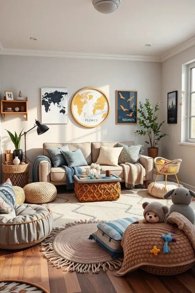 Family-Friendly Layouts For Small Living Rooms