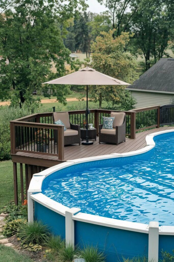 A Classic Wraparound Deck Design
