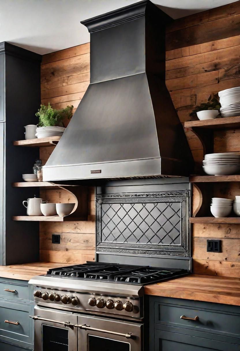 20. Chic Range Hood Design Options