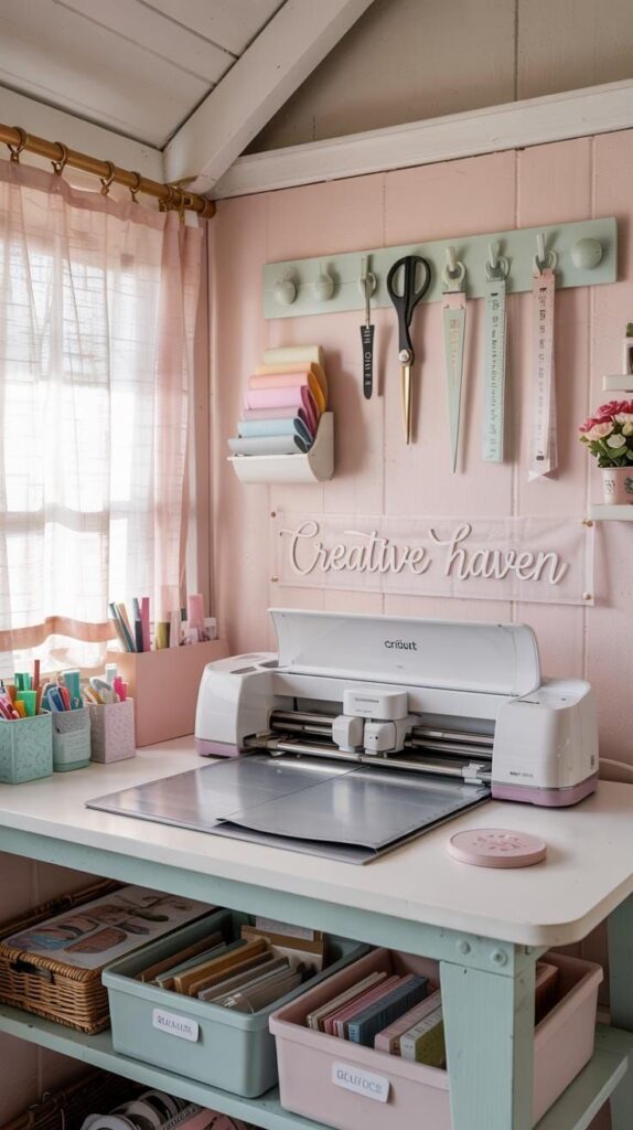 5. Crafting Corner Built Around a Cricut and Tools - photo 3