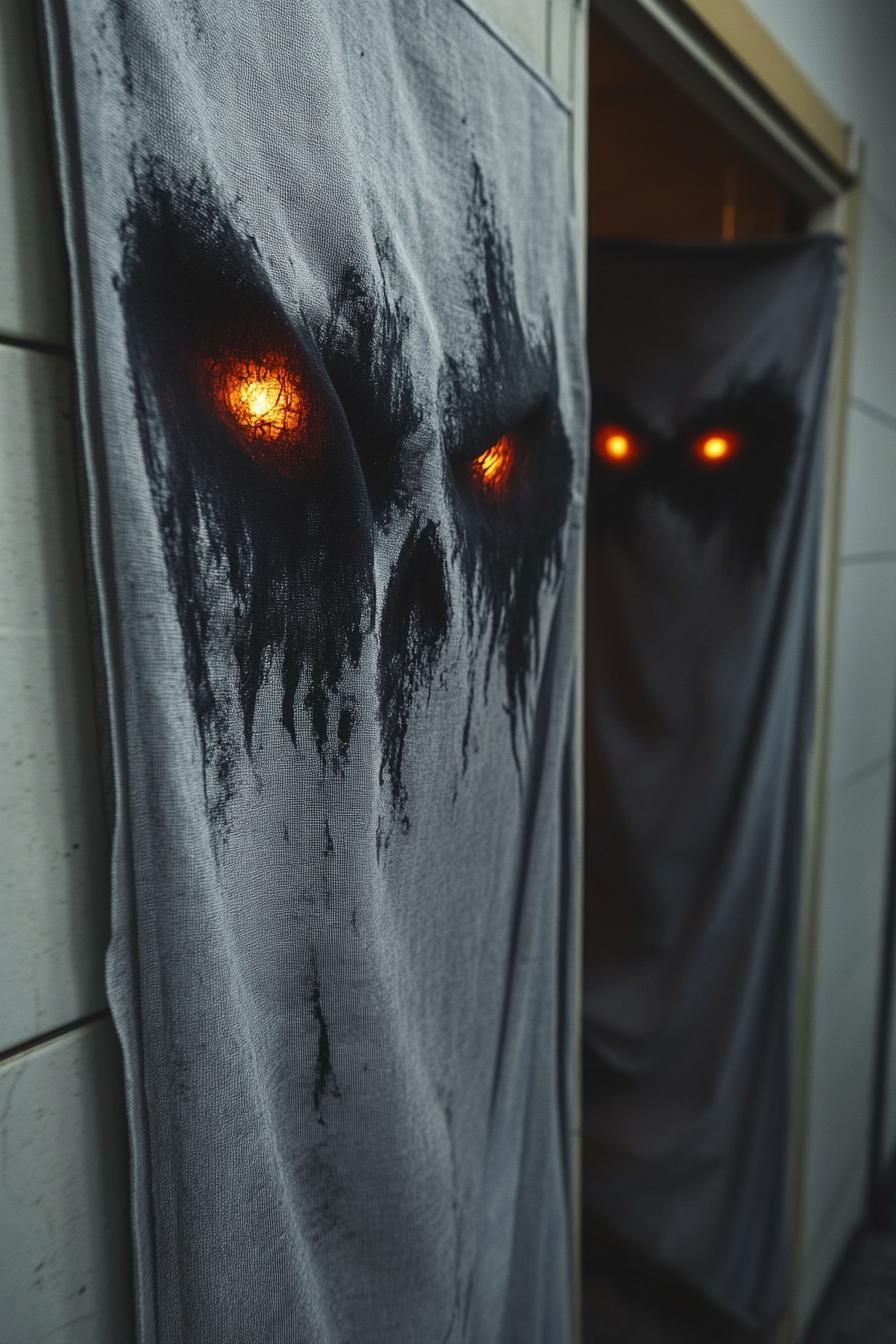 18. Spooky Draped Door Creatures - photo 2