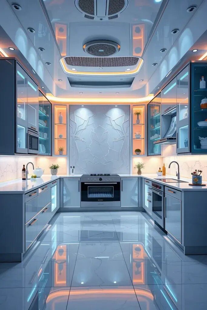 Upgrade your kitchen with modern LED-lit cabinets! - photo 2