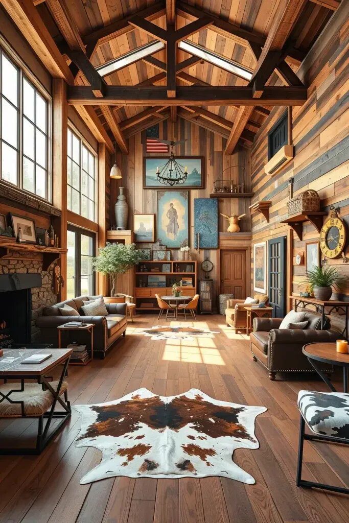 Reclaimed Wood in Western Spaces