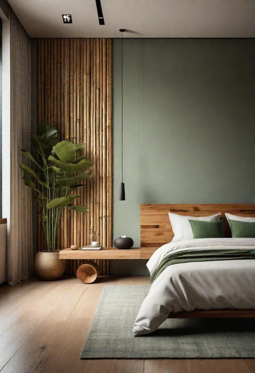 14. Zen Bedroom With Natural Materials