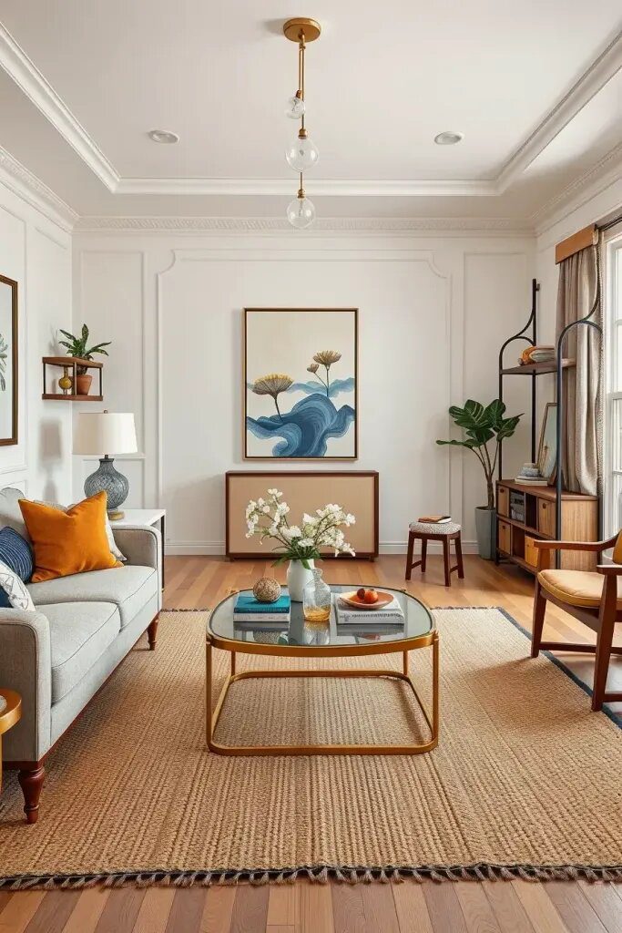 Mixing Metal Finishes With Natural Elements